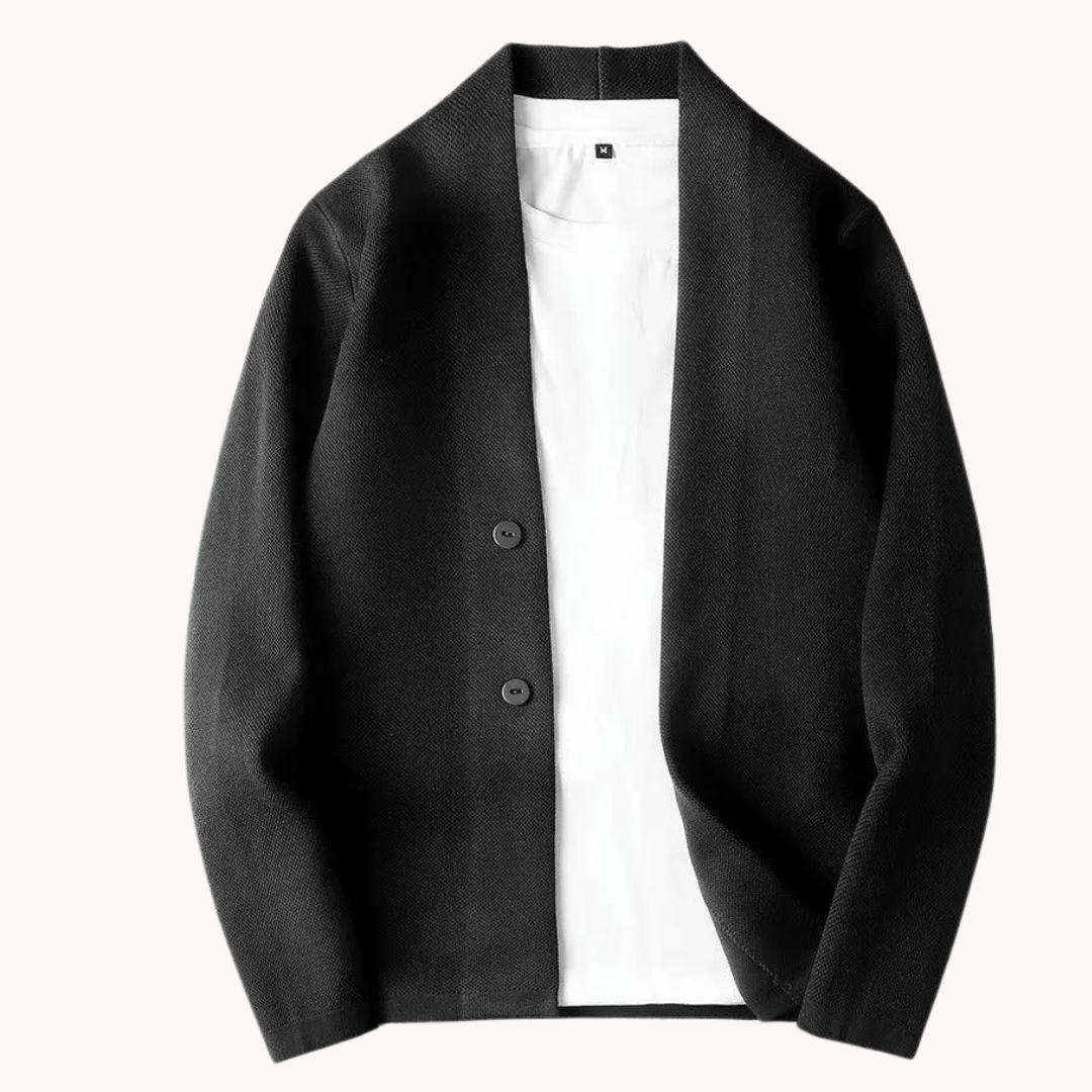 Veste légère sur mesure homme – coupe ajustée automne-hiver chic