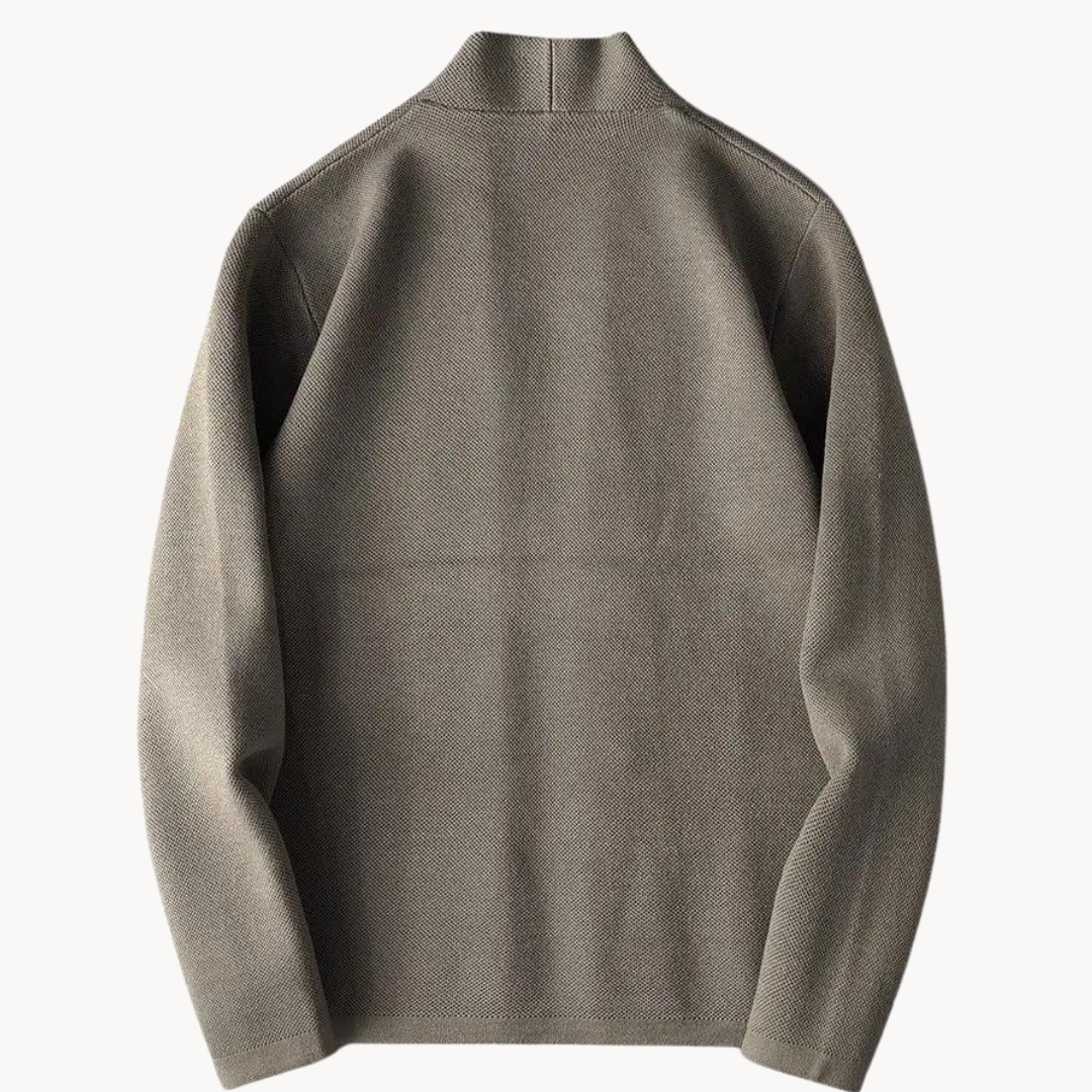 Veste légère sur mesure homme – coupe ajustée automne-hiver chic
