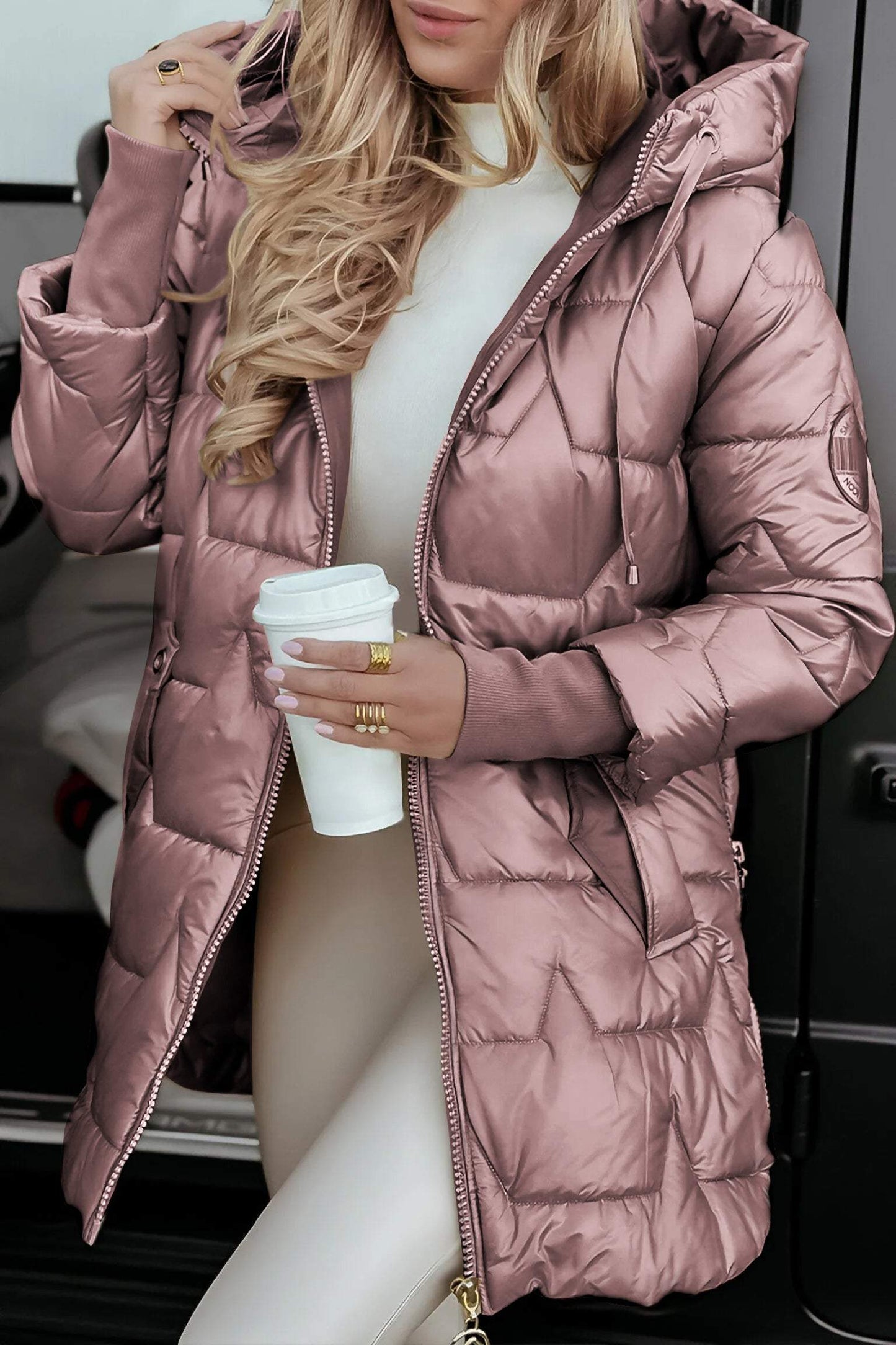 Manteau D’Hiver Élégant Femme