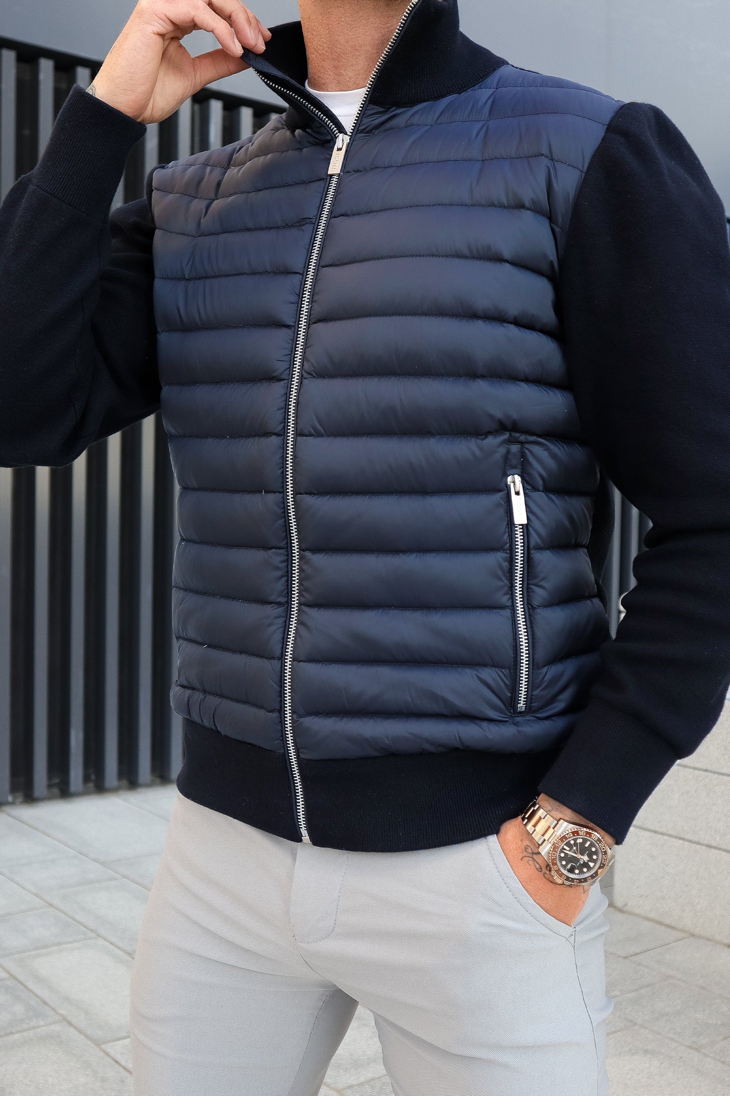 Veste hybride homme toutes saisons – style moderne et fonctionnalité adaptable