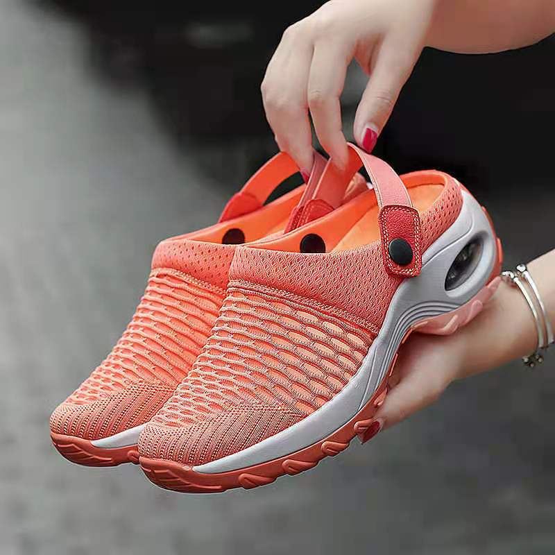 Chaussures pour femmes sans lacets avec une semelle à surface dense