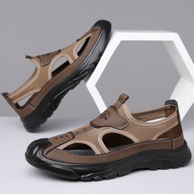 Sandales Orthopédiques Homme – Respirantes, Antidérapantes & Confort Pieds Sensibles