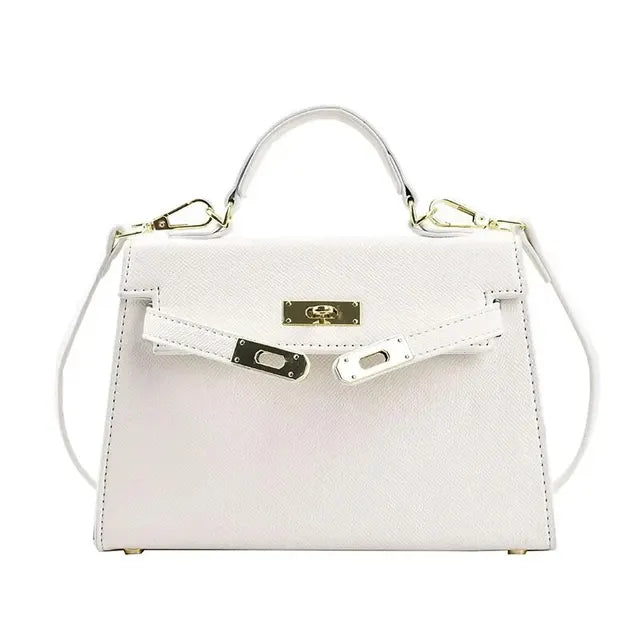 Sac bandoulière femme avec poignée rigide