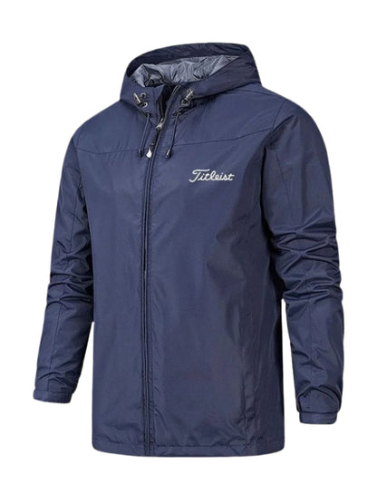 Veste de style décontracté pour homme avec fermeture éclair