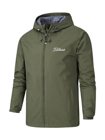 Veste de style décontracté pour homme avec fermeture éclair