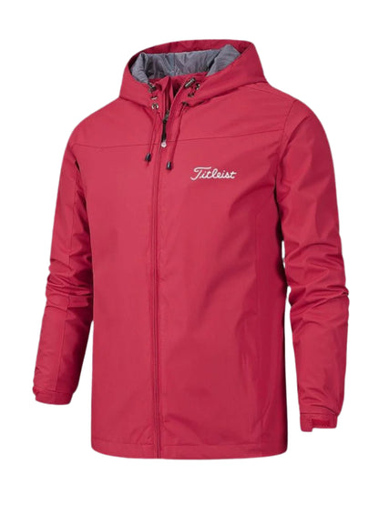 Veste de style décontracté pour homme avec fermeture éclair