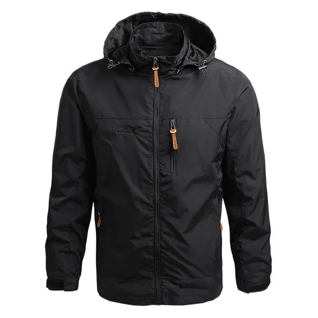 Veste homme style urbain mi-saison sans doublure épaisse
