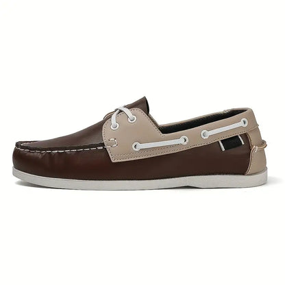 Chaussures bateau rétro pour homme