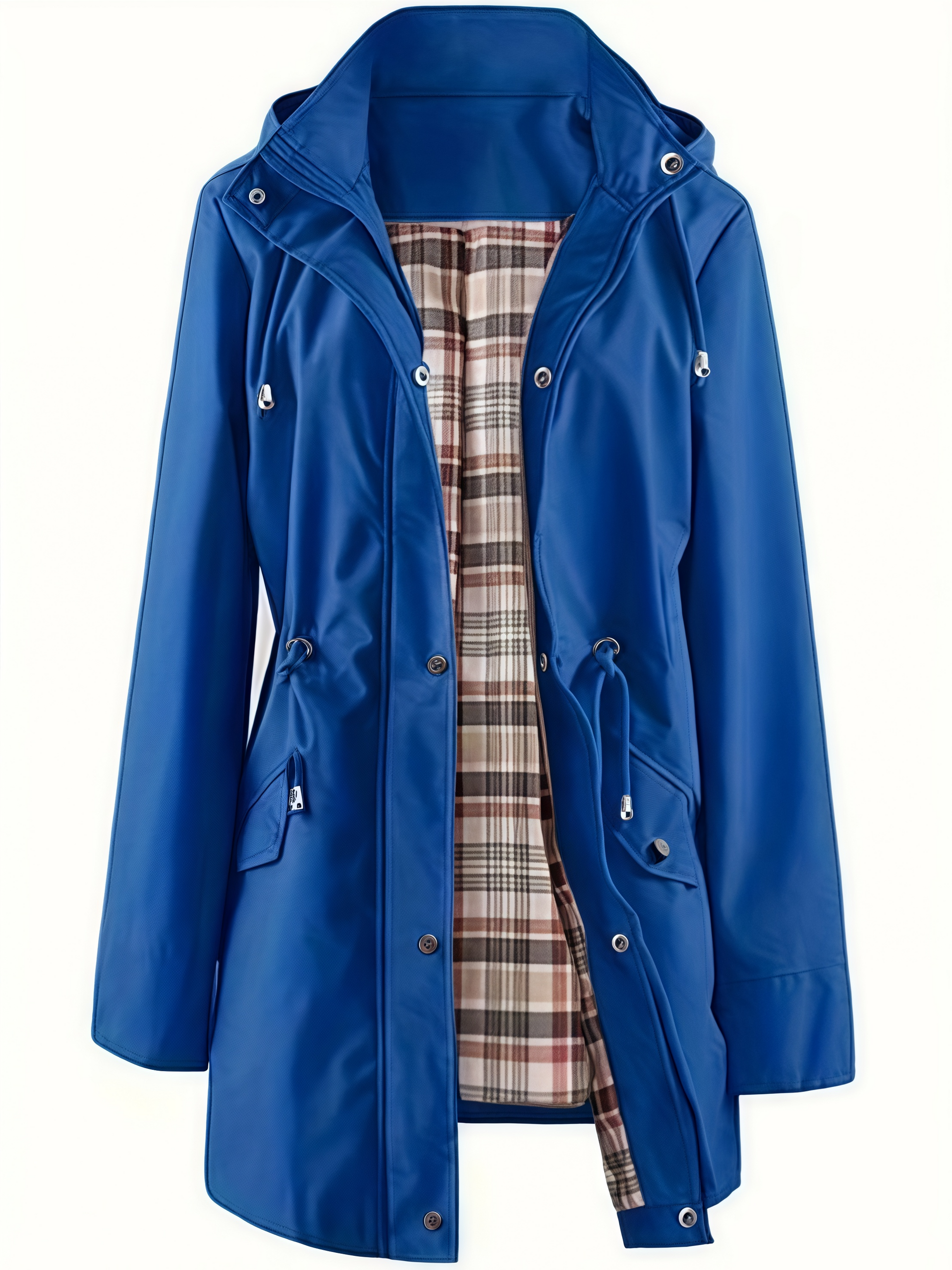 Veste imperméable femme avec capuche – coupe-vent mi-saison
