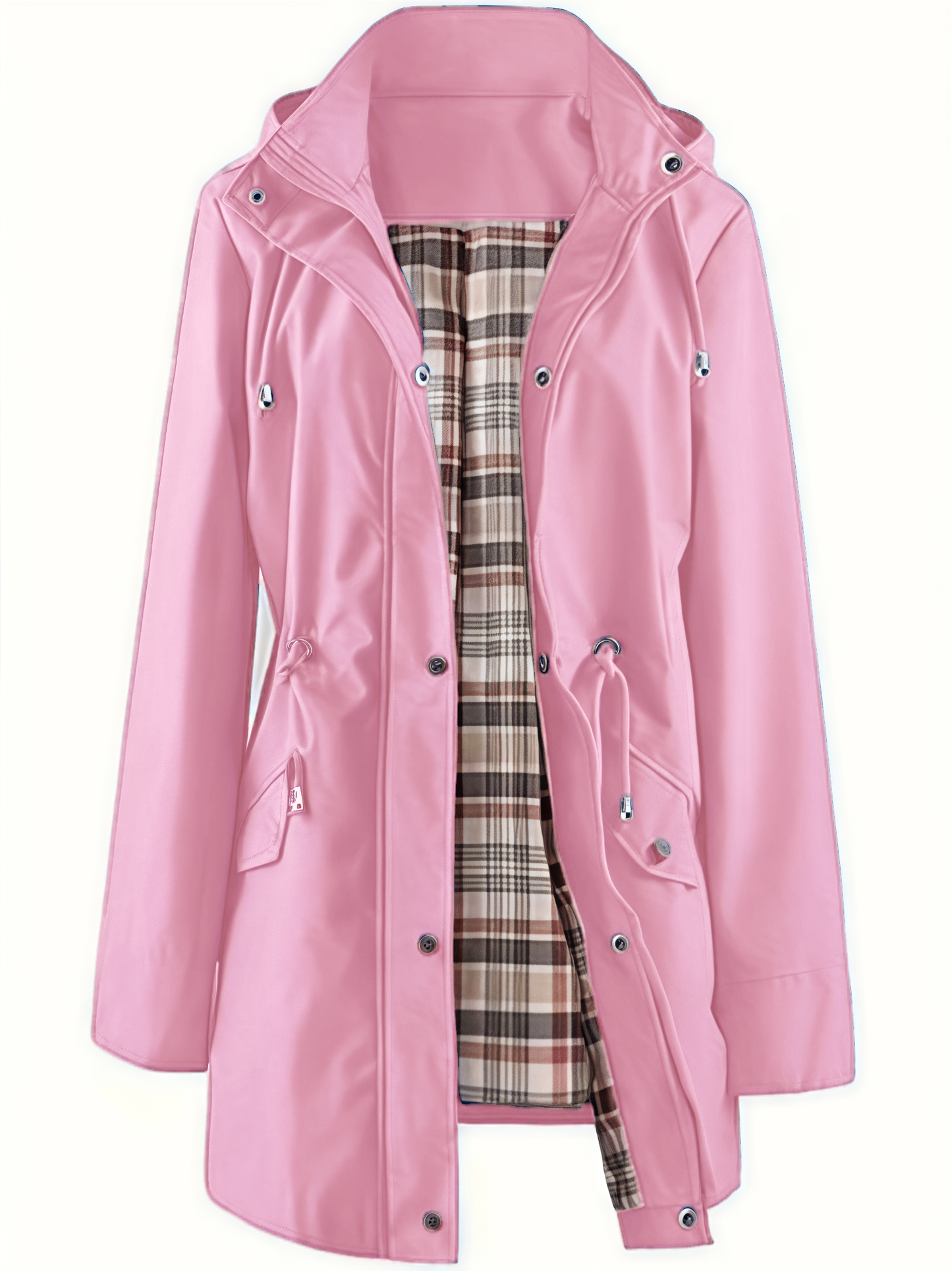 Veste imperméable femme avec capuche – coupe-vent mi-saison