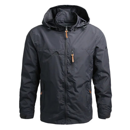 Veste homme style urbain mi-saison sans doublure épaisse