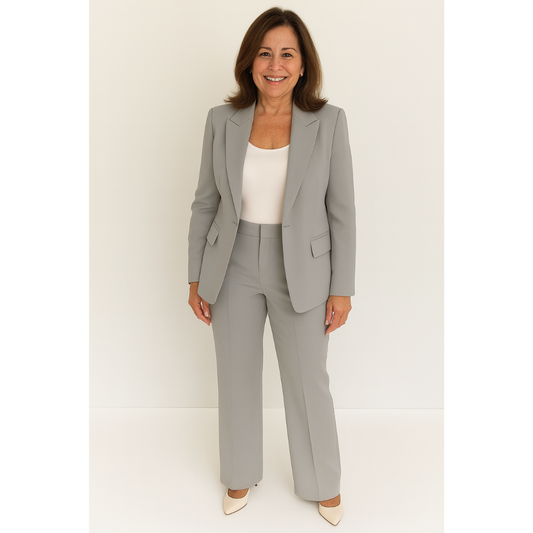 Tailleur femme élégant et polyvalent – coupe moderne et tissu confortable