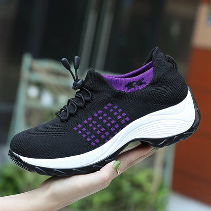 Baskets Orthopédiques Unisexe – Confort Pieds Sensibles, Amorti & Semelle Respirante