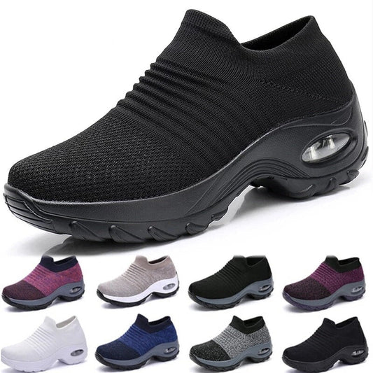 Chaussures femme pour la marche avec silhouette légère