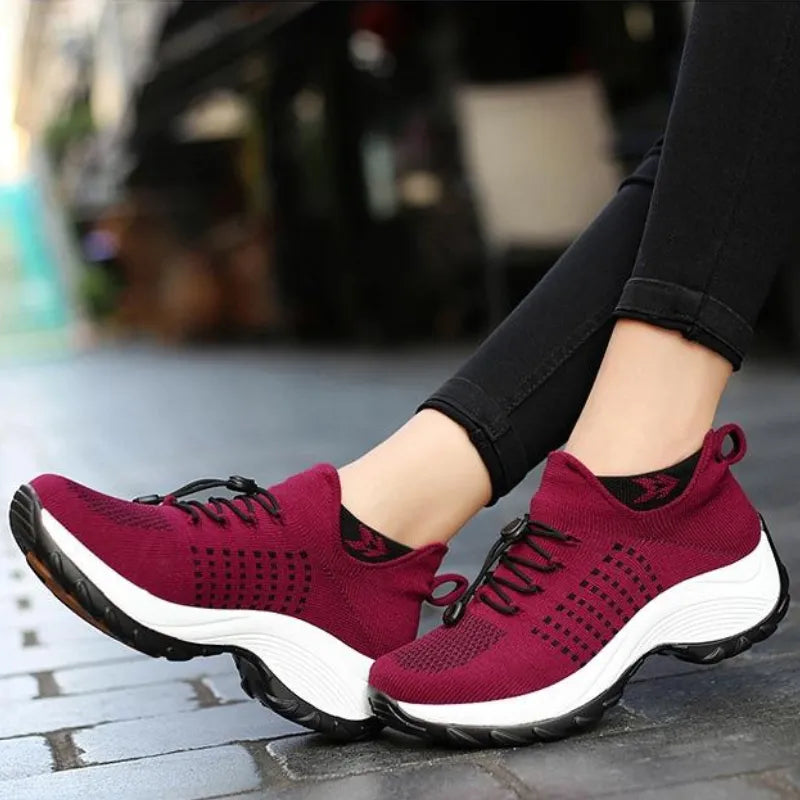 Baskets Orthopédiques Unisexe – Confort Pieds Sensibles, Amorti & Semelle Respirante