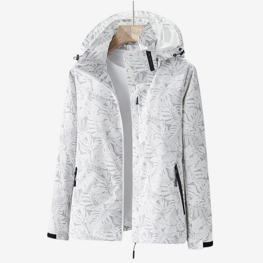 Veste imperméable femme – coupe-vent léger avec capuche réglable