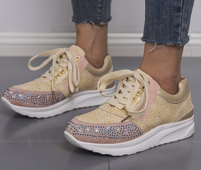 Chaussures pour usage quotidien femme, maille texturée