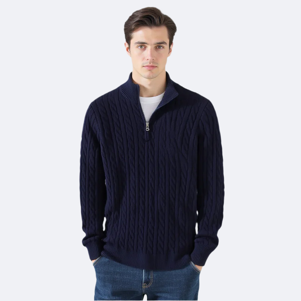Pull homme zippé – Confort et style casual