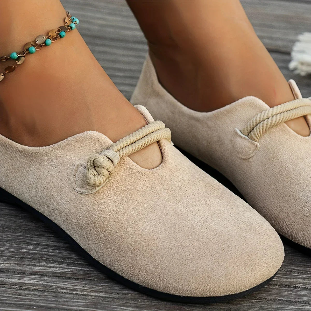 Sandales mocassins confortables femme – chaussures souples et respirantes