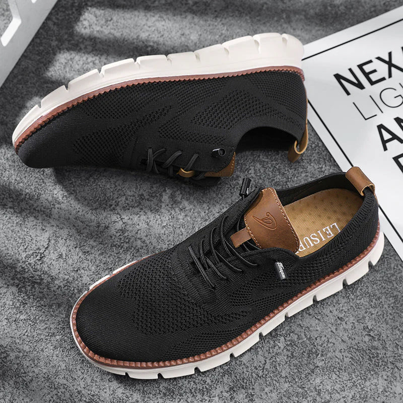 Chaussures Orthopédiques Homme – Confort, Respirantes & Amorti pour Marche Quotidienne