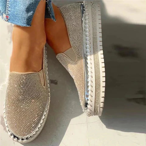 Chaussures femme à forme stable et surface structurée