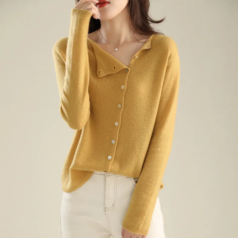 Cardigan Femme à Boutons – Élégant, Confortable & Style Décontracté Chic