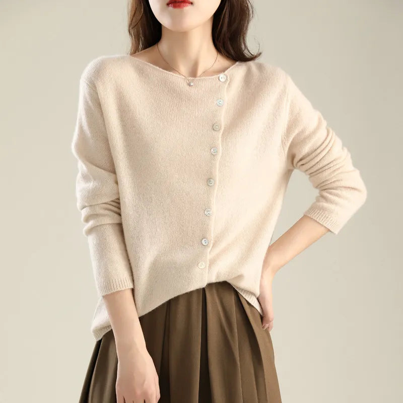 Cardigan Femme à Boutons – Élégant, Confortable & Style Décontracté Chic