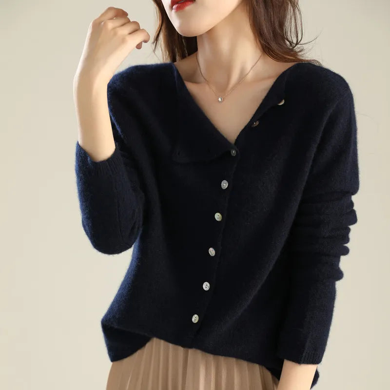 Cardigan Femme à Boutons – Élégant, Confortable & Style Décontracté Chic