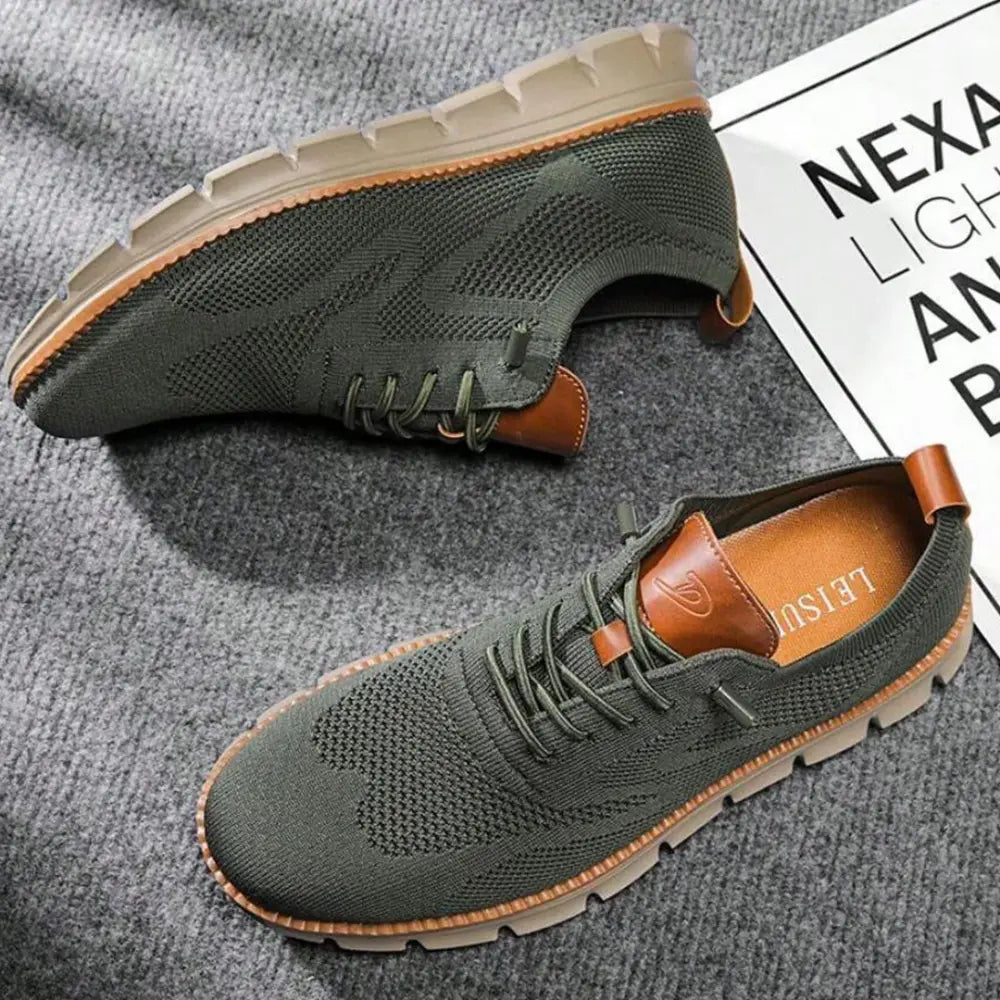 Chaussures Orthopédiques Homme – Confort, Respirantes & Amorti pour Marche Quotidienne