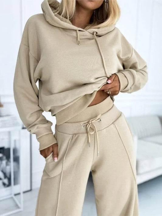Ensemble femme été pantalon fluide et haut coordonné