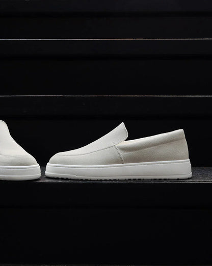 Mocassins Slip-On en Suède pour Homme – Élégance discrète et confort au quotidien