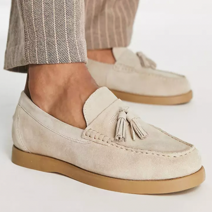 Chaussures homme à enfiler avec semelle structurée
