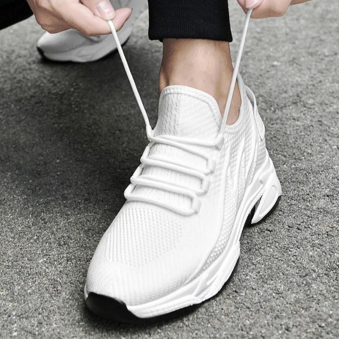 Chaussures homme semelle épaisse surface texturée