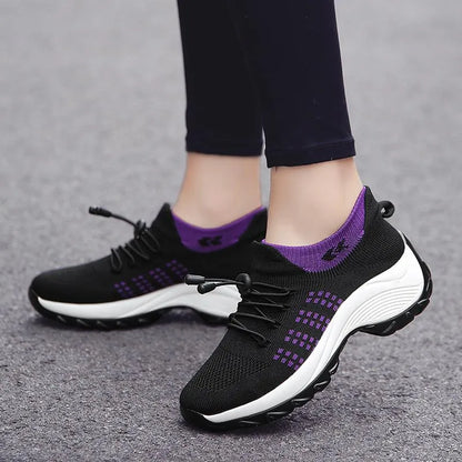 Baskets Orthopédiques Unisexe – Confort Pieds Sensibles, Amorti & Semelle Respirante