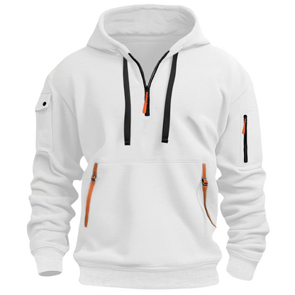 Sweat à capuche homme à texture douce et coupe ample