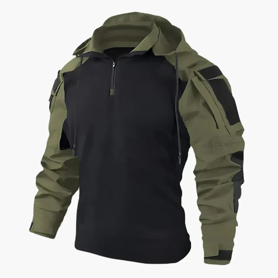Pull tactique homme robuste – sweat à capuche militaire outdoor