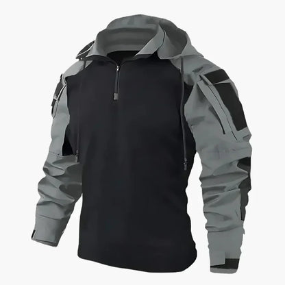 Pull tactique homme robuste – sweat à capuche militaire outdoor