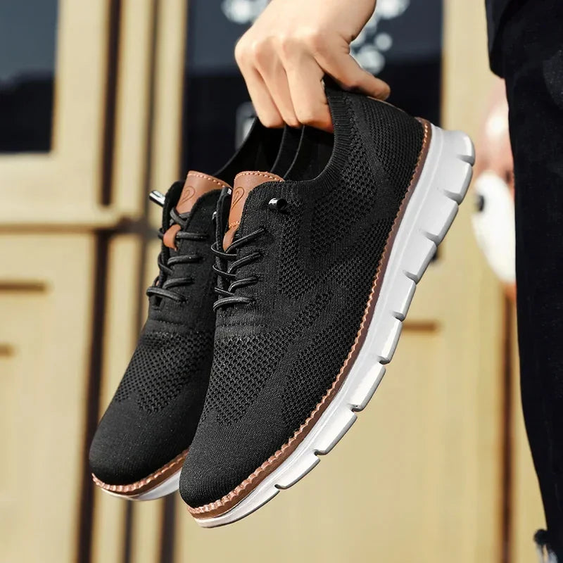 Chaussures Orthopédiques Homme – Confort, Respirantes & Amorti pour Marche Quotidienne