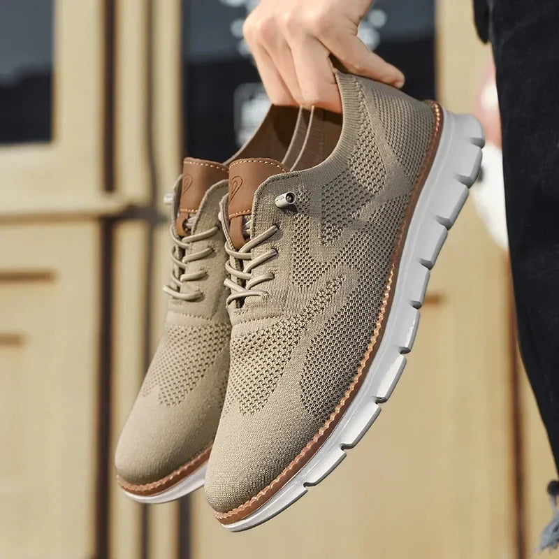 Chaussures Orthopédiques Homme – Confort, Respirantes & Amorti pour Marche Quotidienne