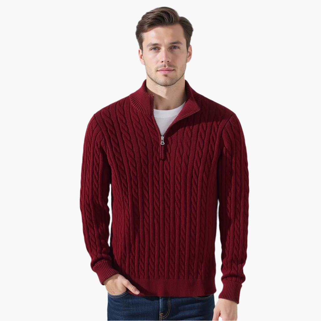 Pull homme zippé – Confort et style casual