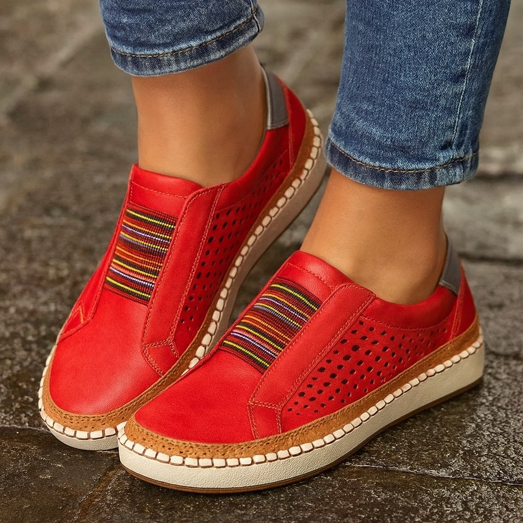 Baskets femme confortables légères respirantes