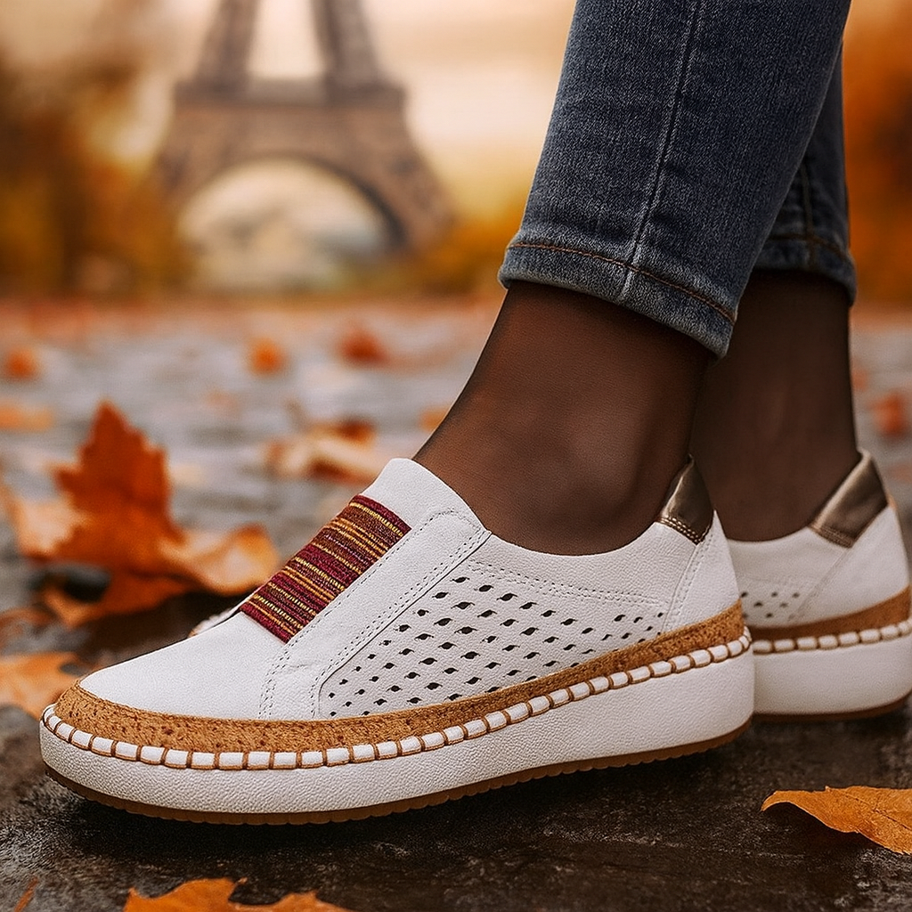 Baskets femme confortables légères respirantes