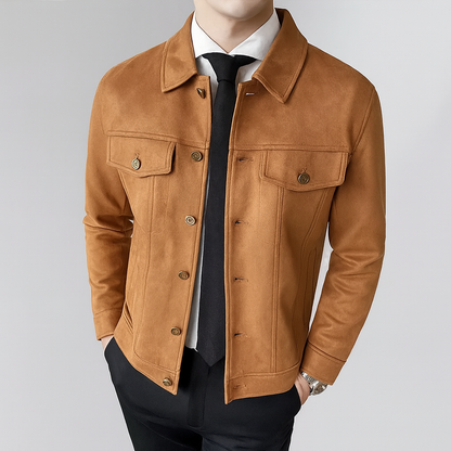 Veste En Daim Pour Homme