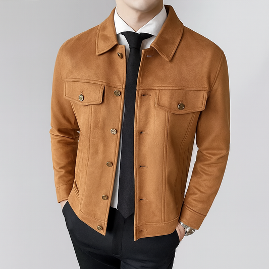 Veste En Daim Pour Homme