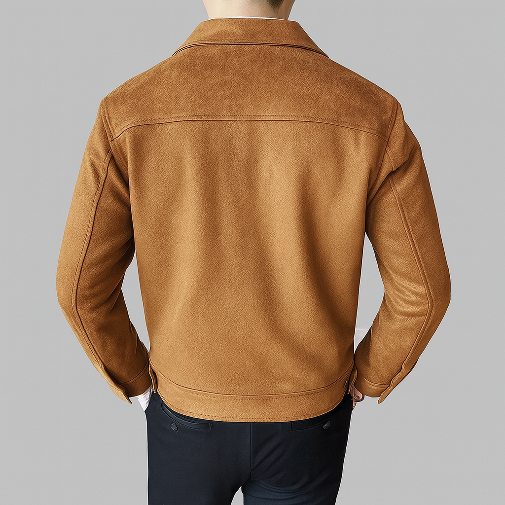 Veste En Daim Pour Homme