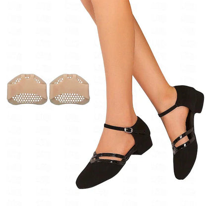 Chaussures de danse noir pour femme avec bride ajustable