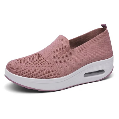 Chaussures femme à semelle fine et structure souple