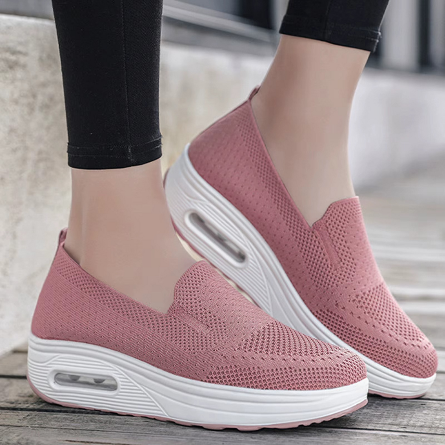Chaussures femme à semelle fine et structure souple