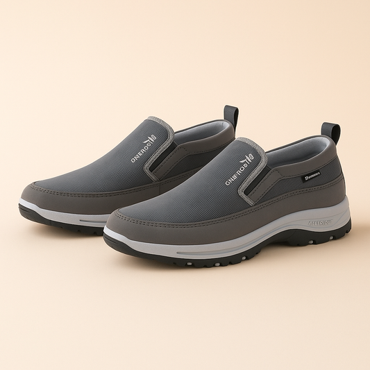 Chaussures homme avec contour souple et surface ouverte