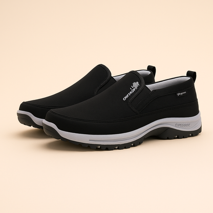 Chaussures homme avec contour souple et surface ouverte
